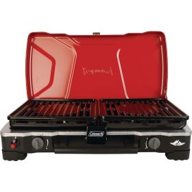 Hyperflame Fyresergeant 2 Burner 3-IN-1 Propane Stove , Red