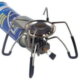 Camping Spider Gas Stoves Outdoor Camping Gas Stove Spider Stove Card Type Gas Stove Stainless Steel Stoves For Camping Hiking