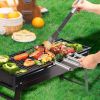 Portable Foldable Outdoor Barbecue Stove Charcoal Barbecue Stove Terrace Camping Picnic Burner Portable Home Use