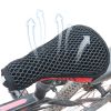 New Cushion Replacement Pad Bike Saddle Racing Mesh Anti-slip Thickened Bicycle Seat Cover Soft Cycling Spare Parts Accessories