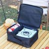 Portable Stove For Camping Camp Stove Outdoor Stove Multiple Firepower Magnetic Installation 2100W Firepower With Anti-Slip Mat