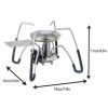 Camping Spider Gas Stoves Outdoor Camping Gas Stove Spider Stove Card Type Gas Stove Stainless Steel Stoves For Camping Hiking