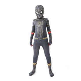 Custom Made11 Kids Style Superhero SpidermanNew Miles Morales Far From Home Cosplay Costume Zentai Spiderman Costume Superhero B (Color: 5)