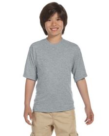 Jerzees 21B Youth DRI-POWER SPORT T-Shirt (Color: ATHLETIC HEATHER)