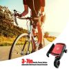 New Aluminum Motorcycle Phone Holder Mount Moto Bicycle Handlebar Bracket Stand for 3-7.0 inch Mobile Phone Rearview Mount