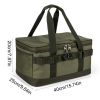 Outdoor Camping Storage Bag Camping Meal Bag Large Storage Lamp Tableware Bag Camping Tool Picnic Camp Travel Bag